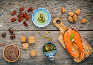 Foods high in Omega-3 such as salmon  walnuts  and flax seeds are important for performance nutrition and holistic health