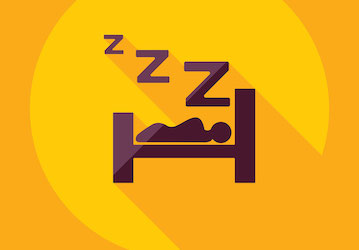 Sleeping cartoon optimizes holistic sleep tips for military performance optimization and improved mental health 