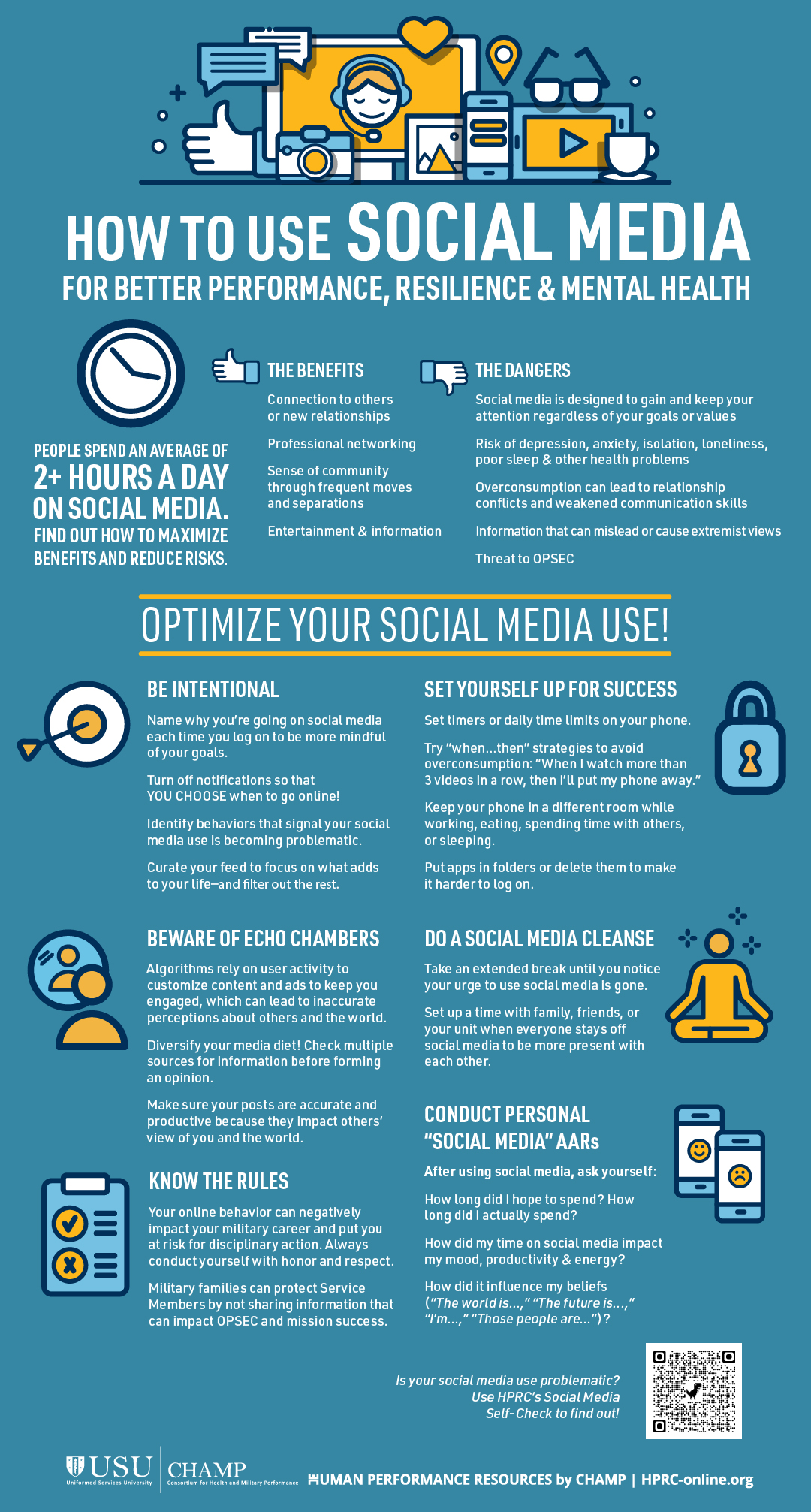 How To Use Social Media For Better Performance Resilience Mental 