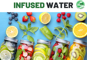 Infused Water  Go for Green logo 
