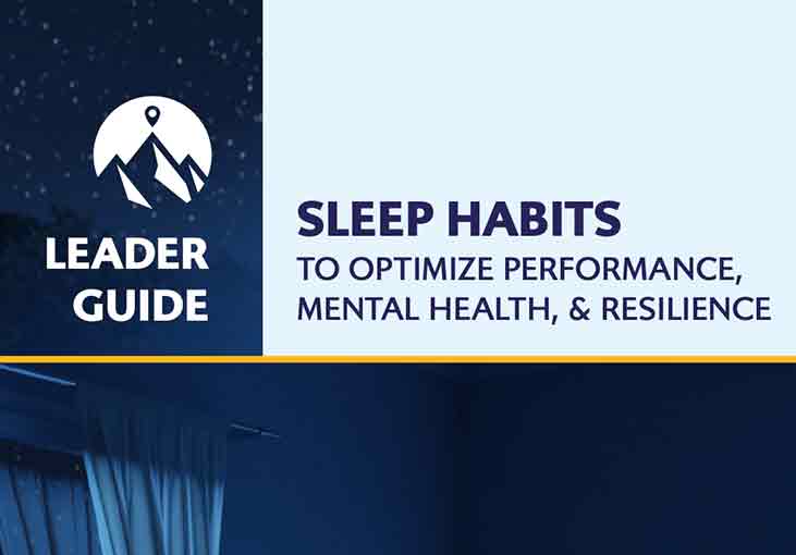 Leader Guide: Sleep Habits