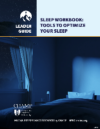 sleep workbook